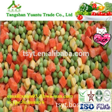 export frozen mixed vegetables corn/pea/carrot